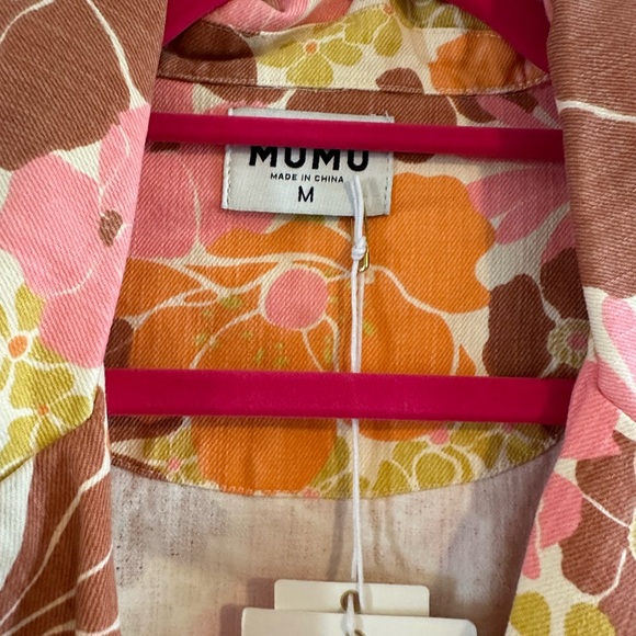 NWT Show Me Your Mumu, Nancy Trench in Retro Garden, Medium - Picture 7 of 8